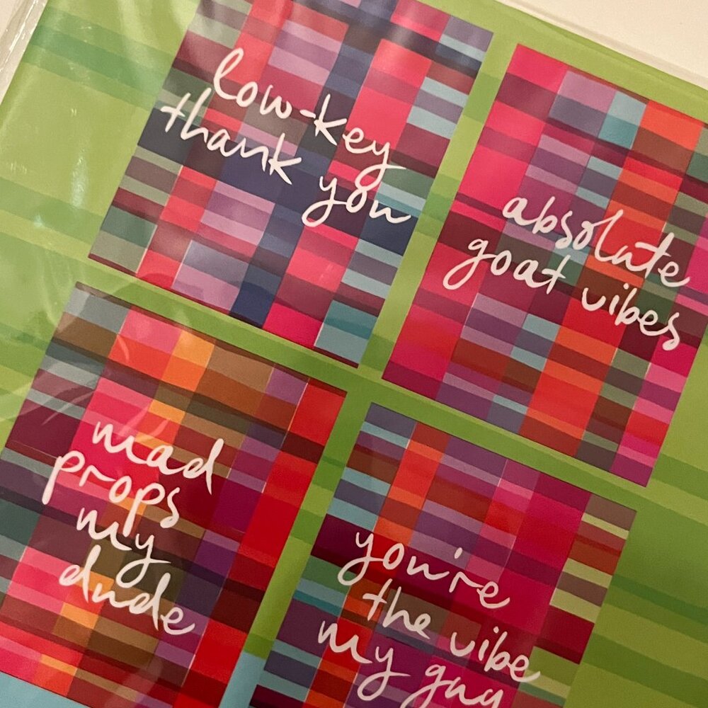 Funny Thank You‎ Cards (new box ~ 8 cards)